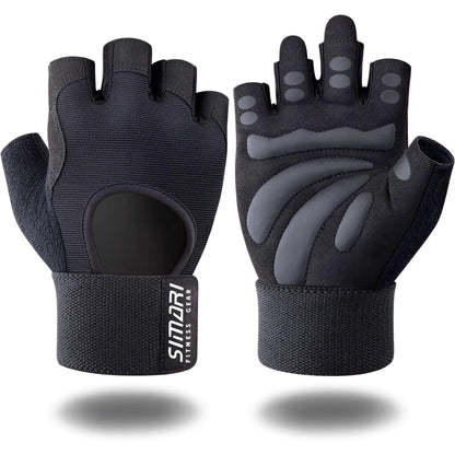 FlexFit Padded Training Gloves with Wrist Support