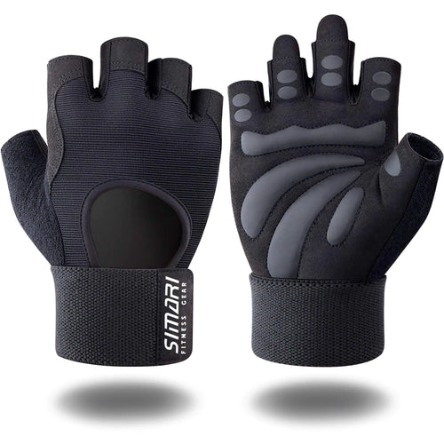 FlexFit Padded Training Gloves with Wrist Support