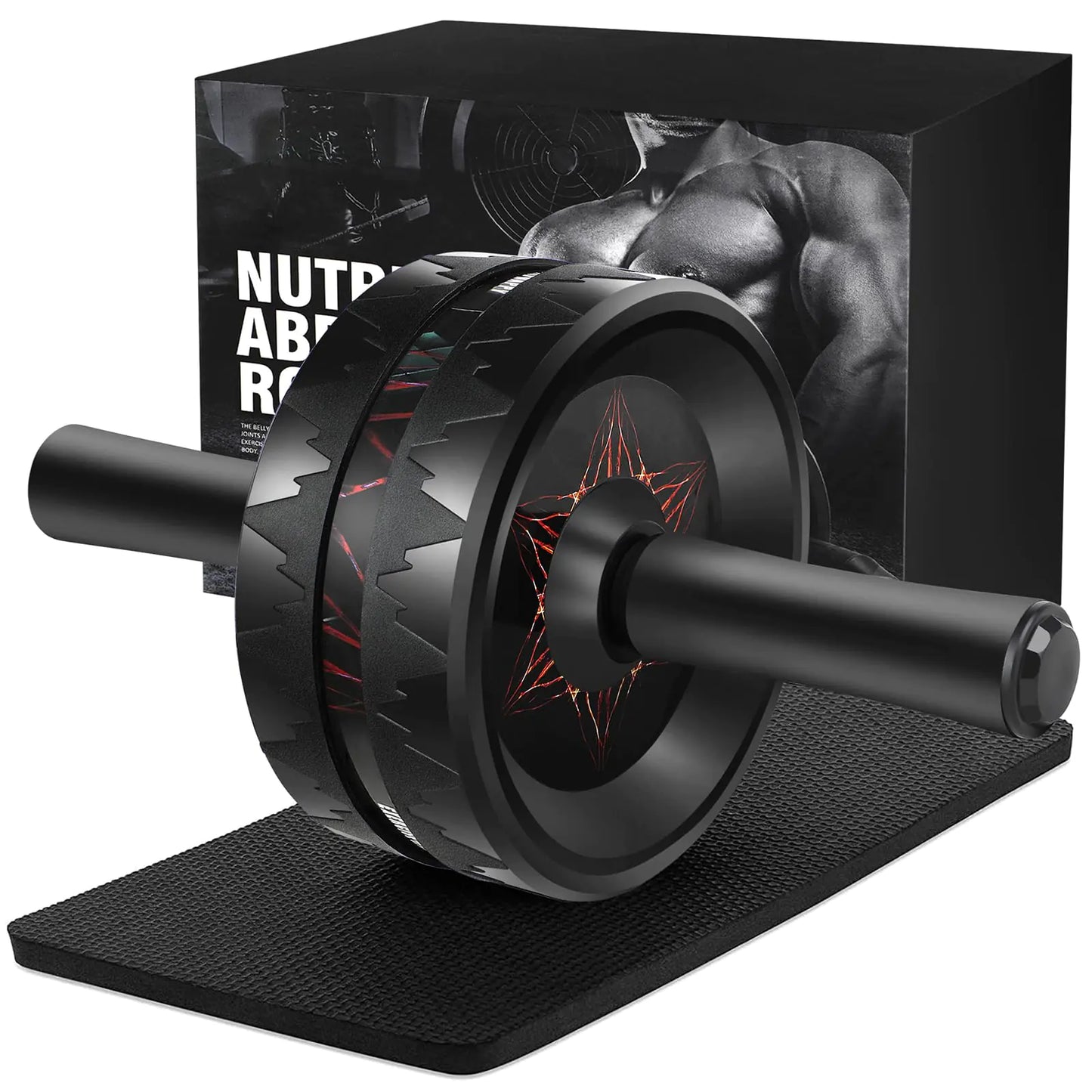 Core Master Ab Roller - Portable Dual Wheel for Optimal Workout